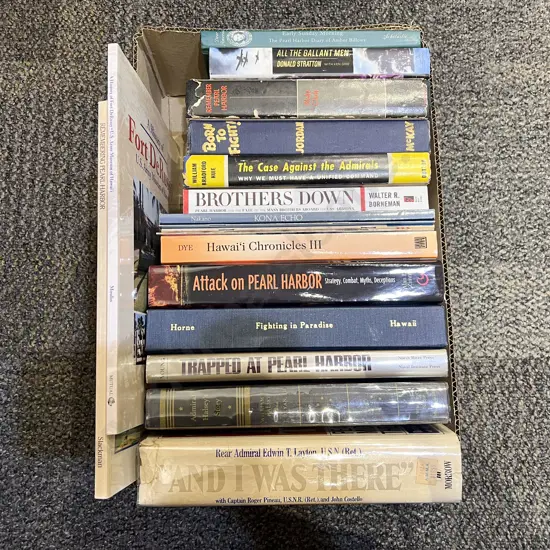 Box Assorted Books - Pearl Harbour