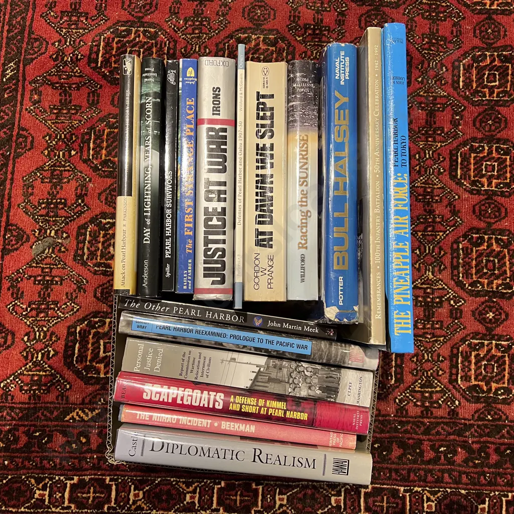 Box Assorted Books - Pearl Harbour Image 1++