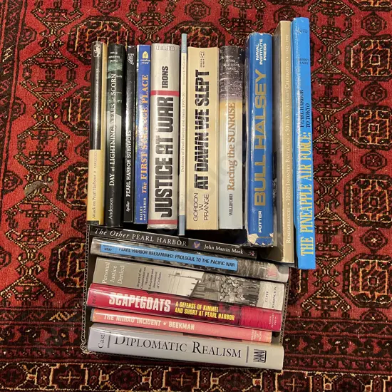 Box Assorted Books - Pearl Harbour
