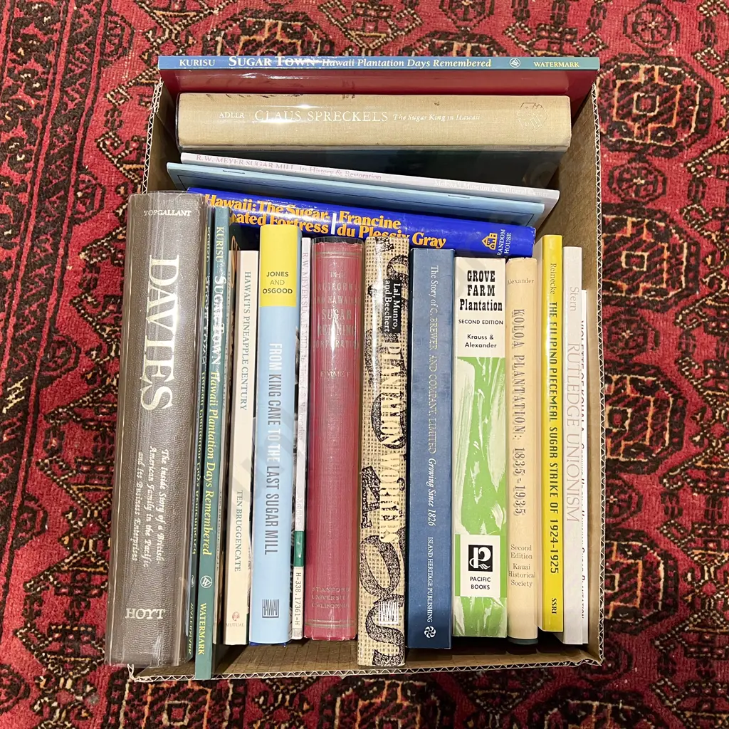Box Assorted Books - Hawaiian Agriculture Image 1++
