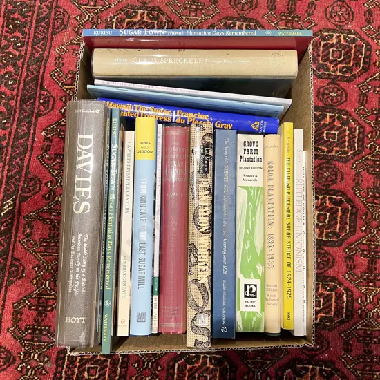 Box Assorted Books - Hawaiian Agriculture