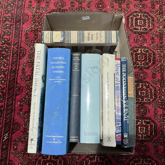 Box Assorted Books - Hawaiian Sea Voyages