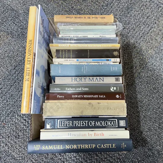 Box Assorted Books - Hawaiian Religious History