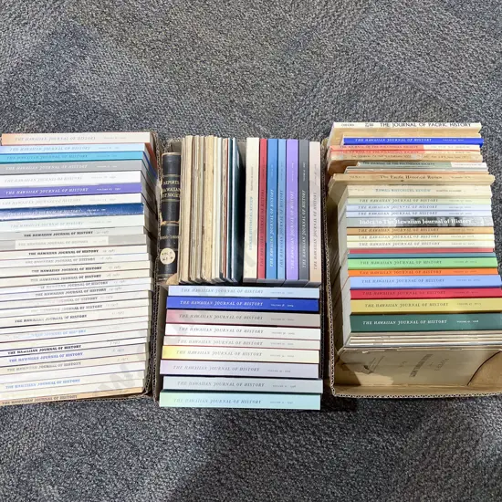 Three Boxes Hawaiian Journals