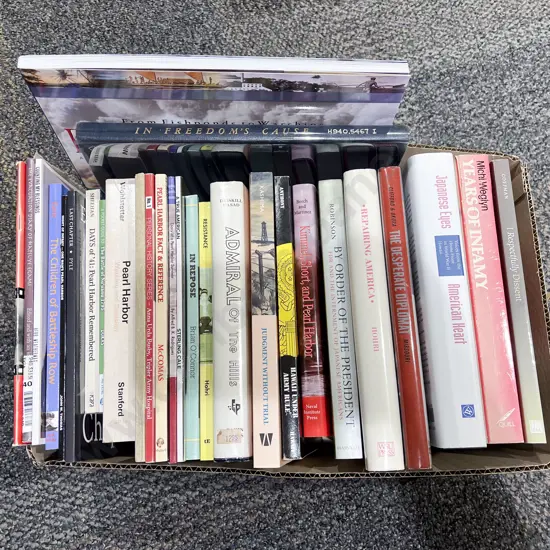 Box Assorted Books - Pearl Harbour