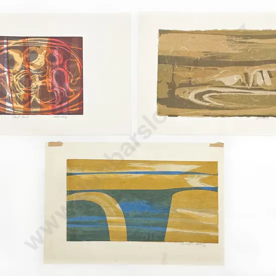 Les Finch (1940 - 2020) - Four Assorted Screenprints (Unframed)