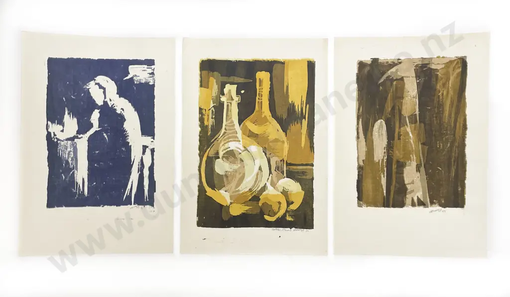 Les Finch (1940 - 2020) - Three Assorted Screenprints (Unframed) Image 1++