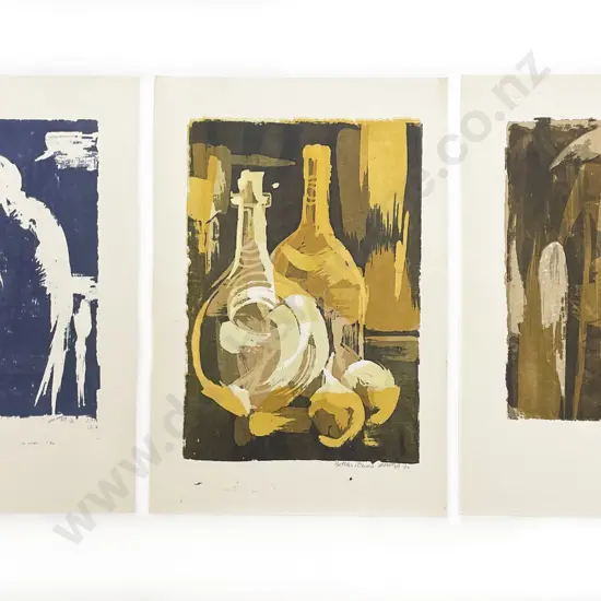 Les Finch (1940 - 2020) - Three Assorted Screenprints (Unframed)