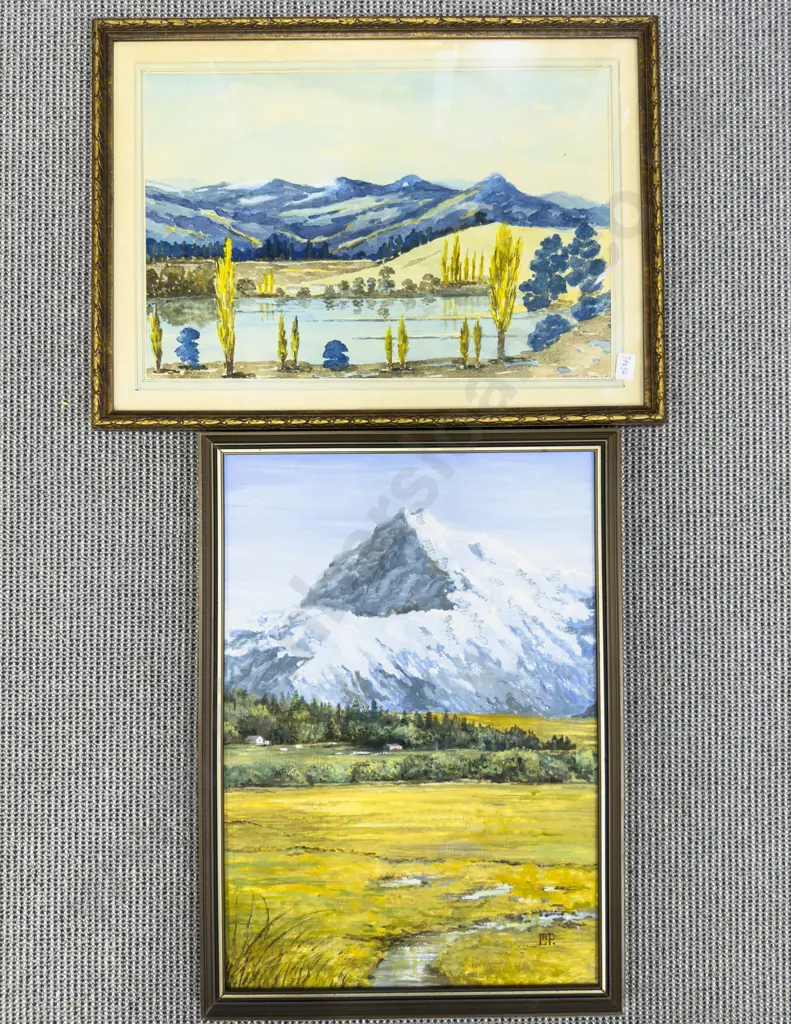 Forrest Raistowe - Lake Hayes - W/C together with Oil Work Image 1++