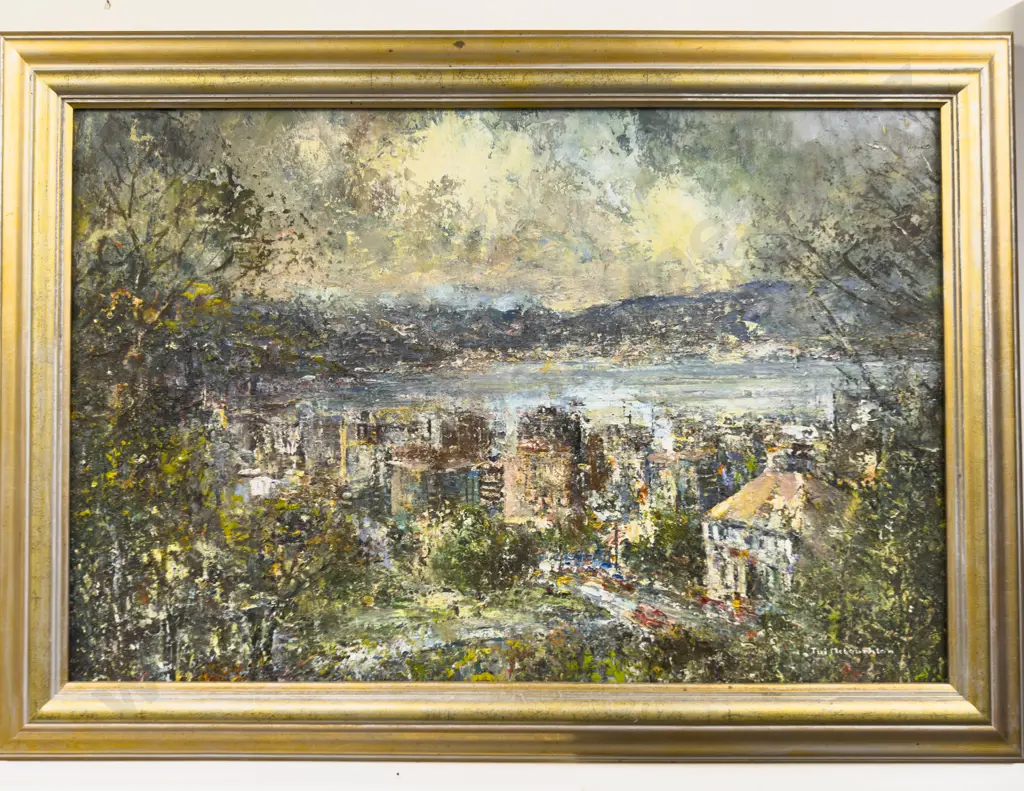 Tui McLauchlan - Looking North - Oil on Board Image 1++
