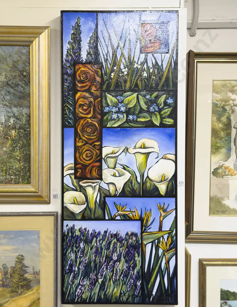 Lynne Sandri - The Art of Flowers - Oil on Linen Image 1++