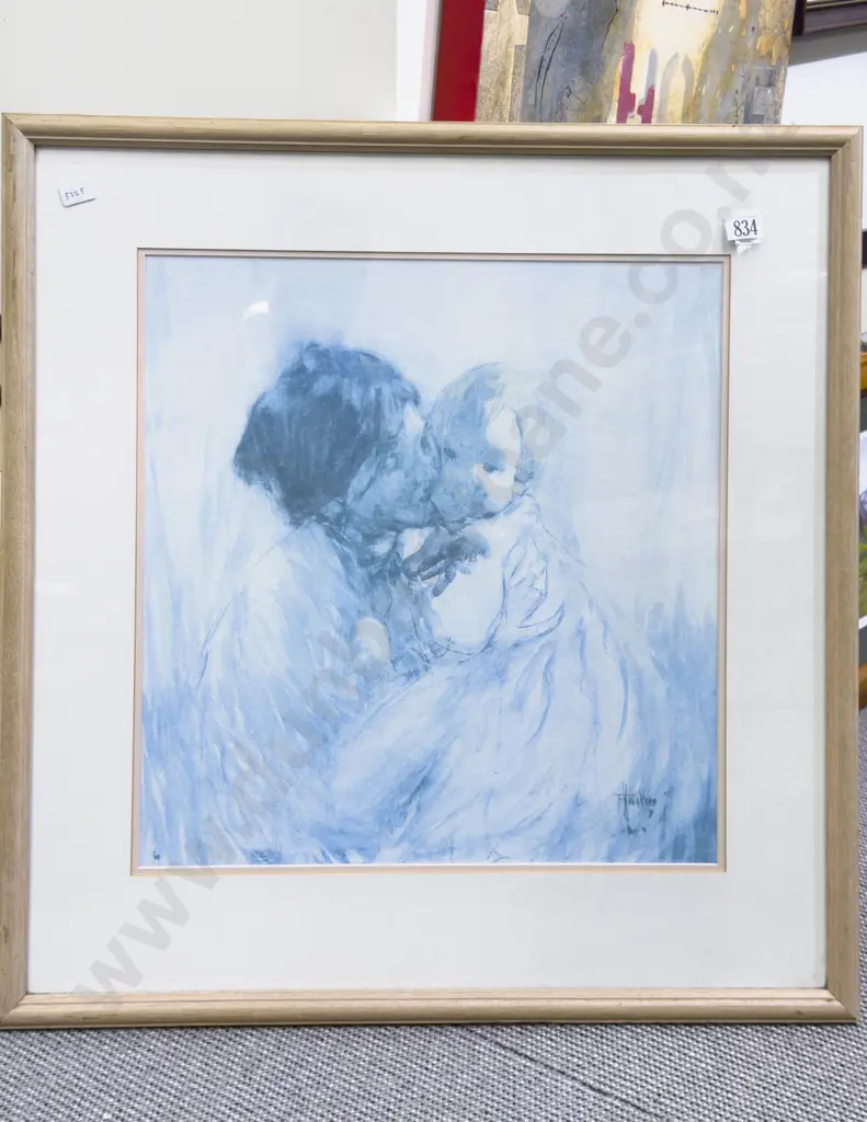 Frances Hodgkins - Woman & Child - Reproduction Print Image 1++