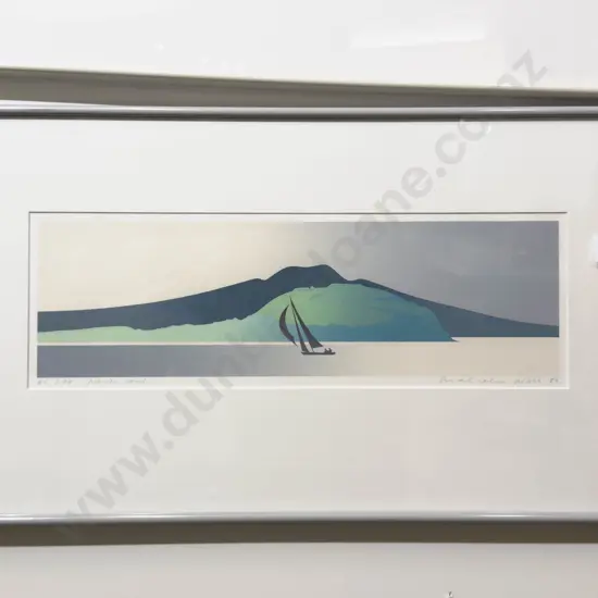 Malcolm Warr - North Head - Ltd Ed Screenprint 45/99
