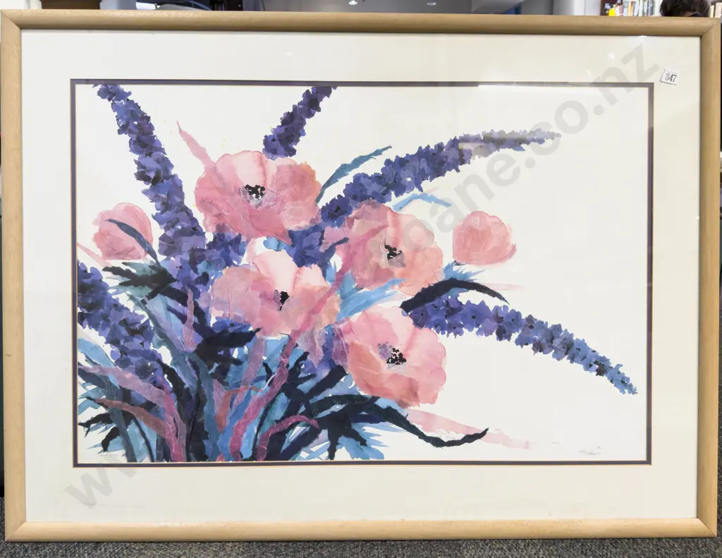 W Howells - Artist's Garden - Reproduction Print Image 1++