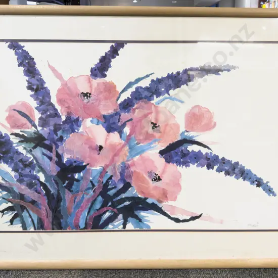 W Howells - Artist's Garden - Reproduction Print