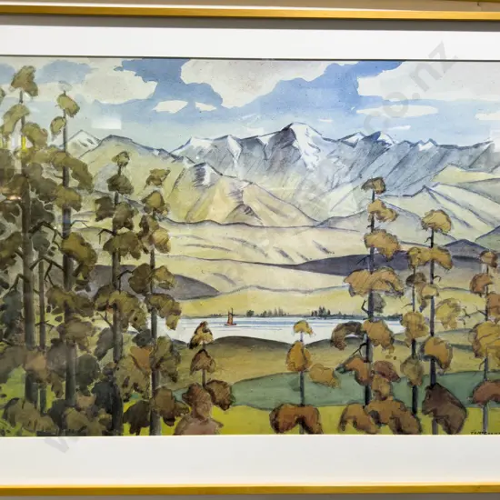 T A McCormack - Lake Tekapo - Reproduction Print