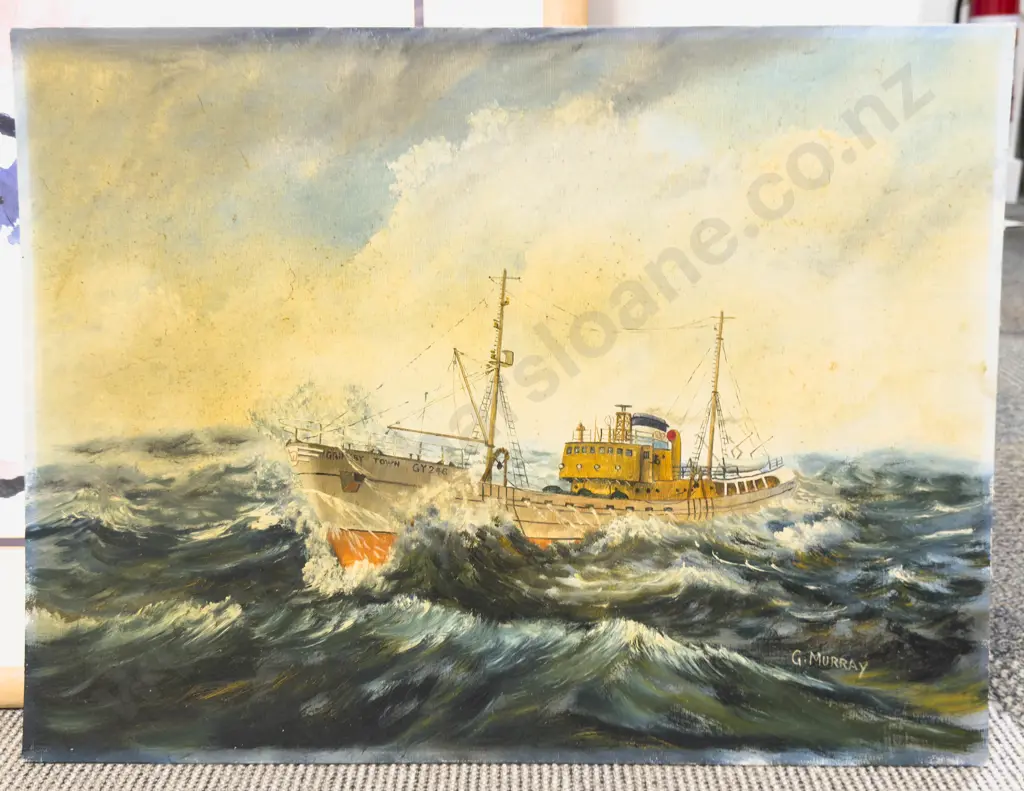 G. Murray - Maritime Study - Oil on Board (Unframed) Image 1++