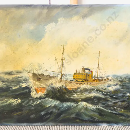 G. Murray - Maritime Study - Oil on Board (Unframed)
