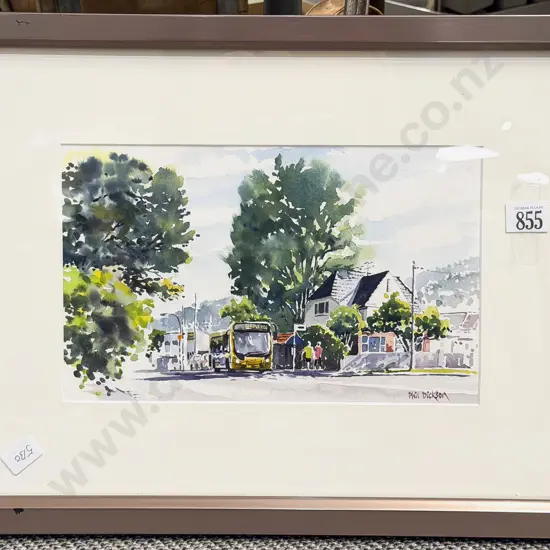 Phil Dickson - Bus Stop High St - W/C