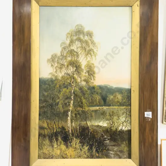 M Allen - Autumn Virginia Waters - Oil on Canvas