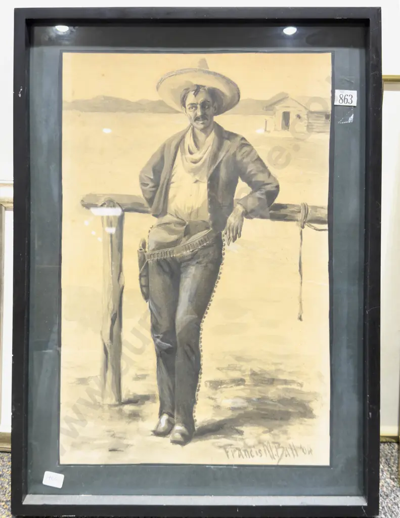 Francis M Ball - Johnny Ringo - W/C Image 1++