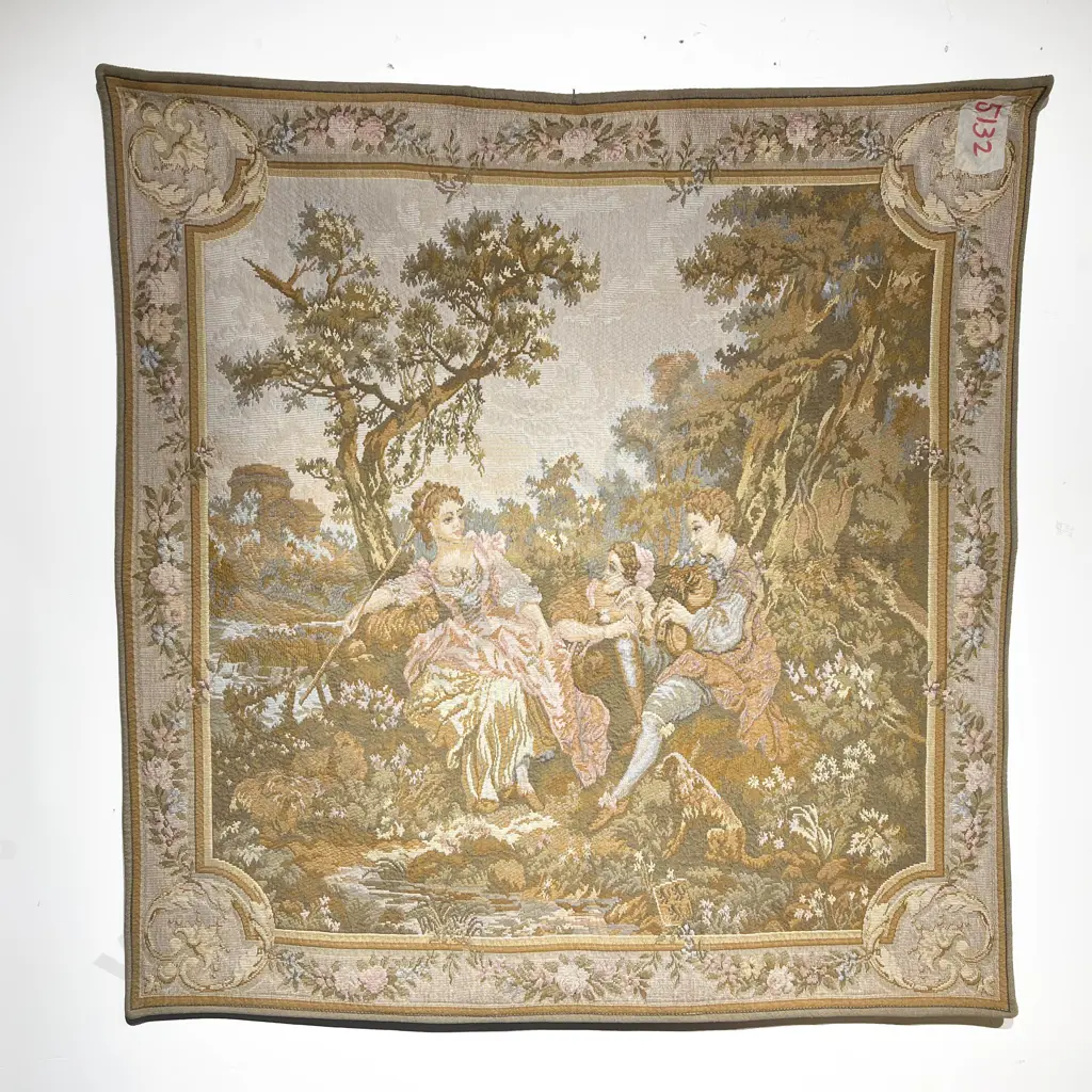 Classical Scene Tapestry Image 1++
