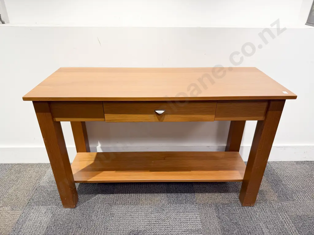 Modern Single Drawer Hall Table Image 1++