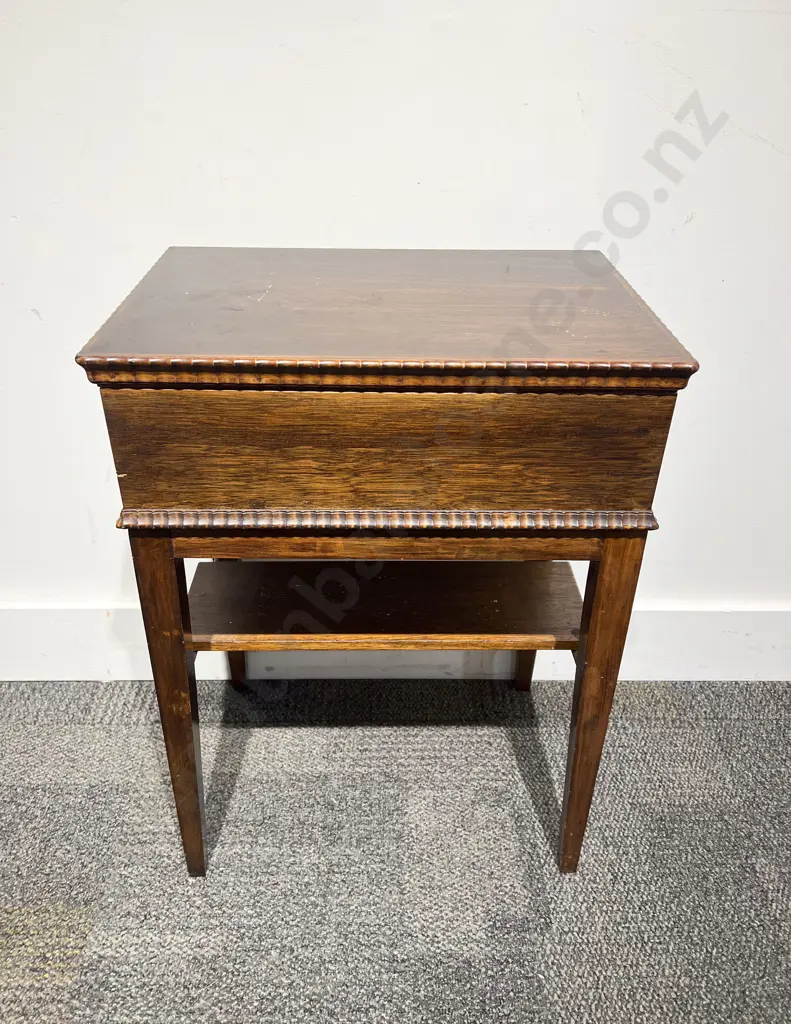 Mahogany Sewing Box Image 1++