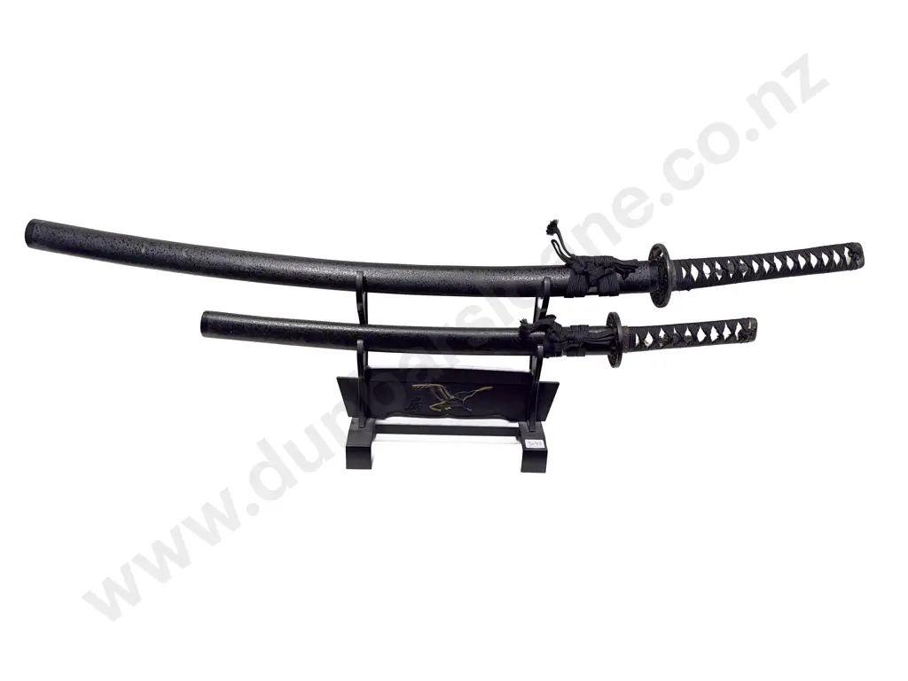 Reproduction Samurai Sword and Wakazashi Image 1++