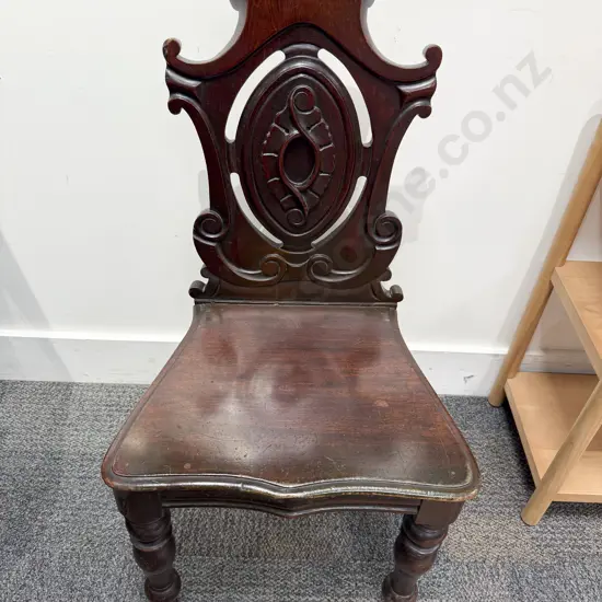 Mahogany Hall Chair