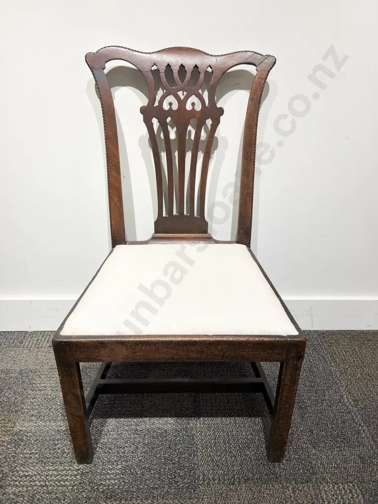 Victorian Mahogany Single Dining Chair Image 1++