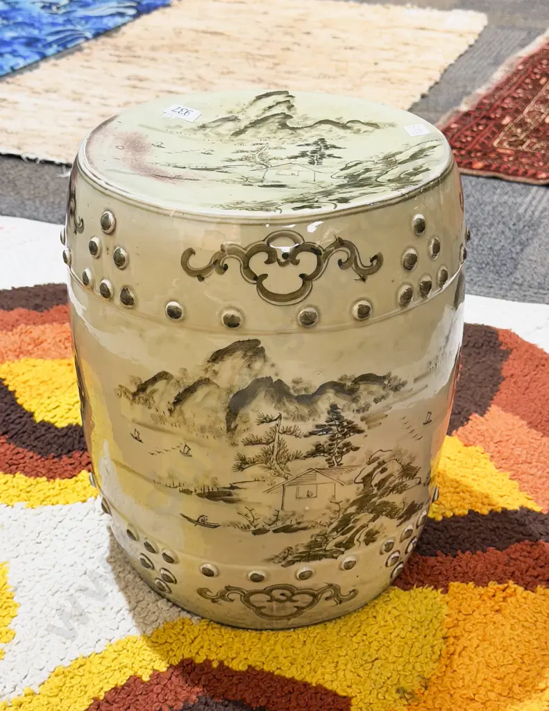 Chinese Ceramic Stool Image 1++