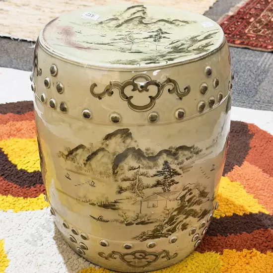 Chinese Ceramic Stool