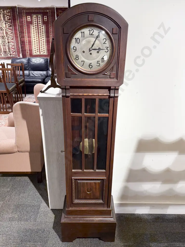 Mahogany Long Case Clock Image 1++