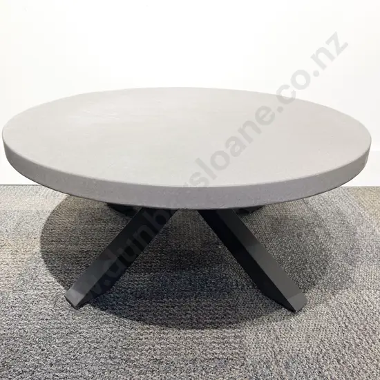 Modern Outdoor Table with Composite Top