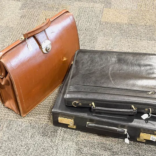 Three Assorted Briefcases