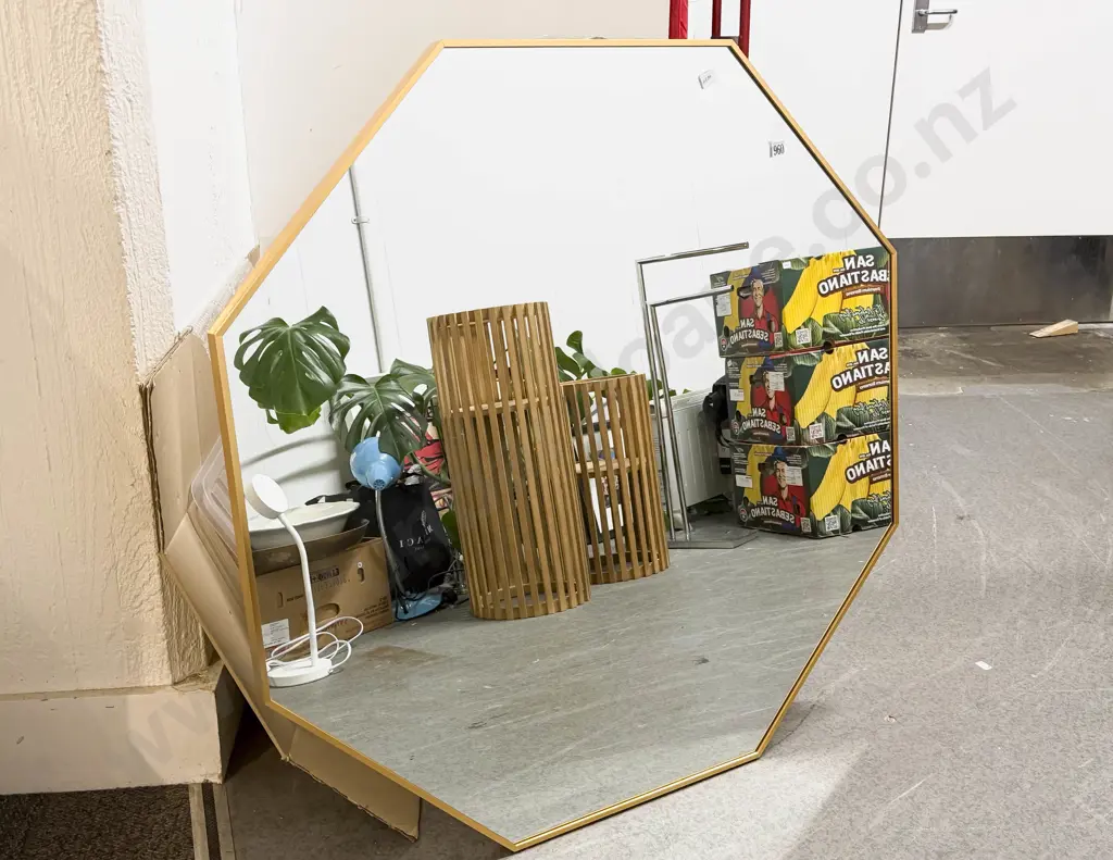 Modern Octagonal Wall Mirror Image 1++