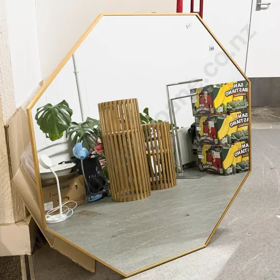 Modern Octagonal Wall Mirror