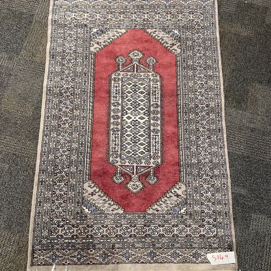 Persian Floor Rug with Multiple Borders and Allover Intricate Design