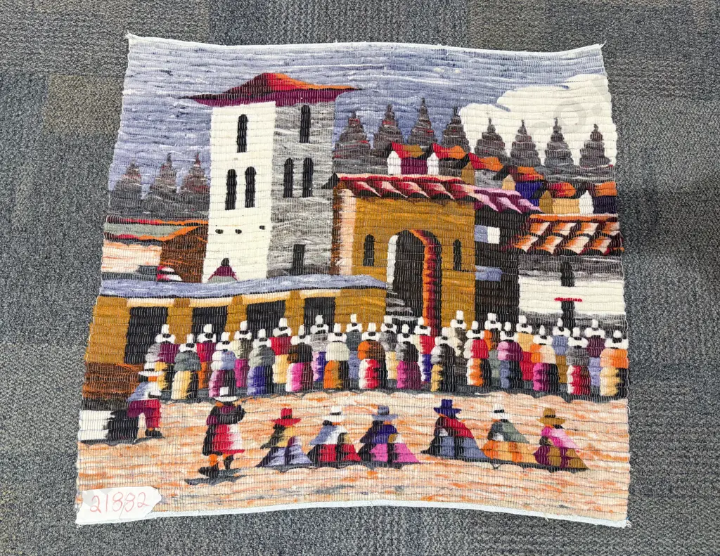 South American Woollen Tapestry Image 1++