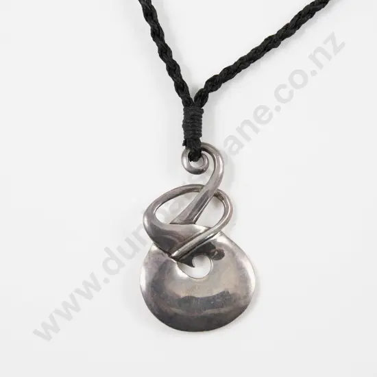 S/S Modernist Koru Pendant