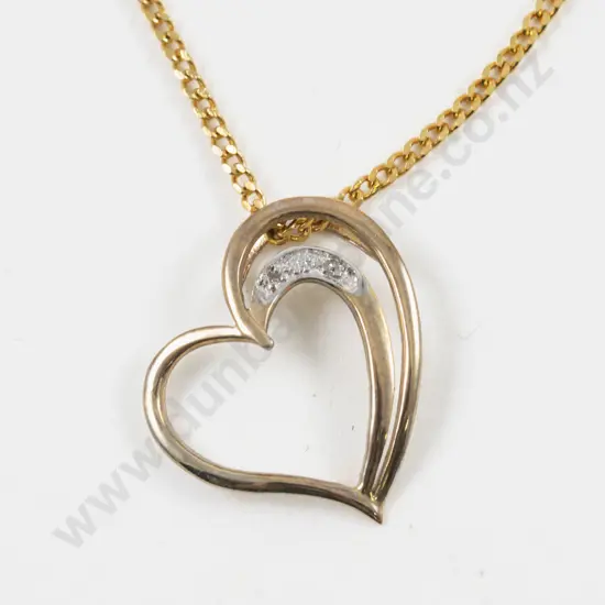 9ct Heart Pendant