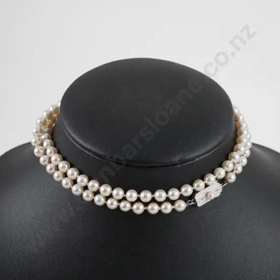Mikimoto Single Strand Uniform Cultured Pearl Necklace
