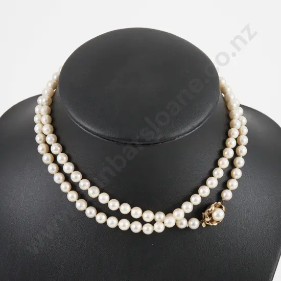 Single Strand Uniform Cultured Pearl Necklace