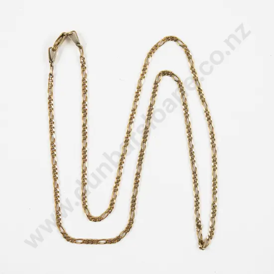 9ct Fancy Link Neck Chain