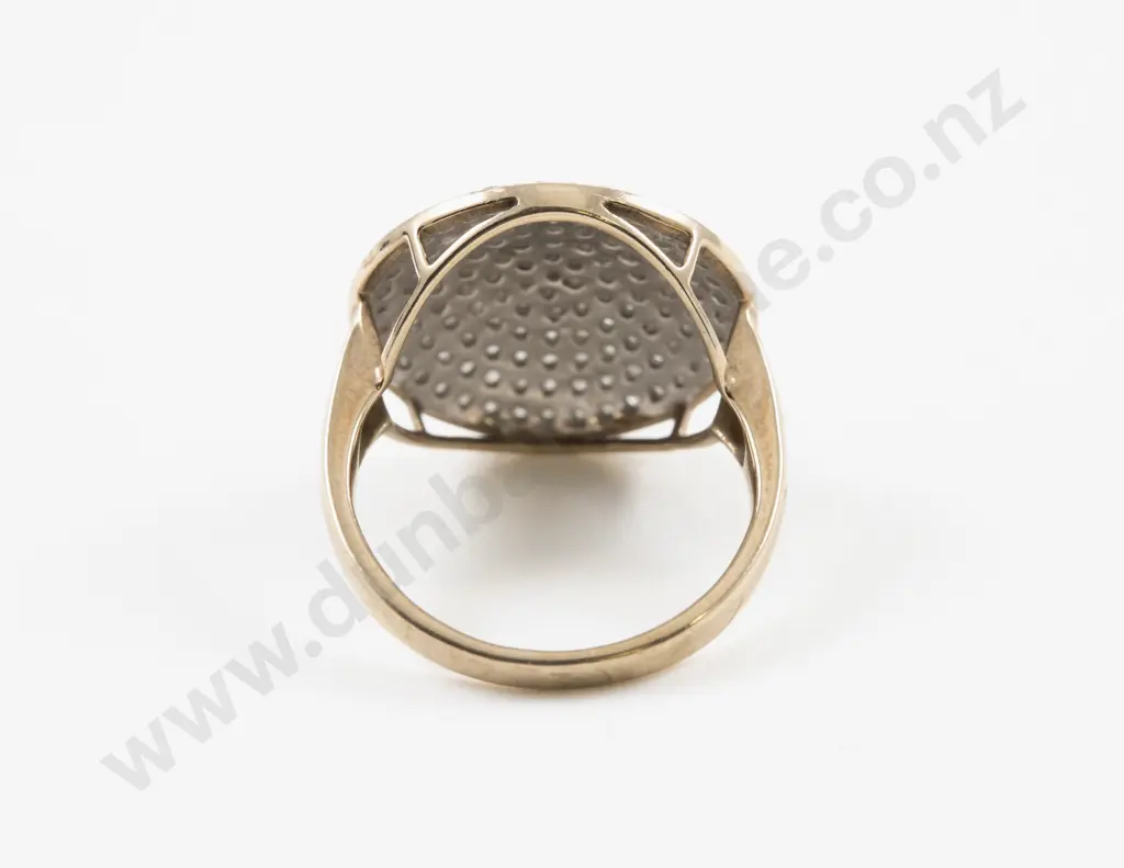 9ct 127Stone Diamond Dome Cluster Ring Image 1++