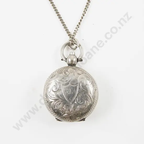 Victorian S/S Circular Sovereign Case