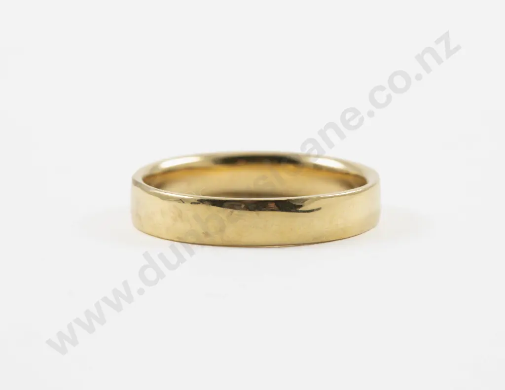 14ct Plain Band Ring Image 1++