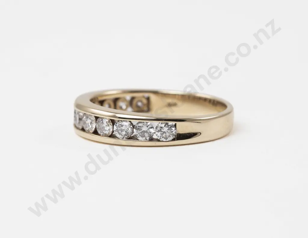 10ct Twelve Stone Diamond Band Ring Image 1++