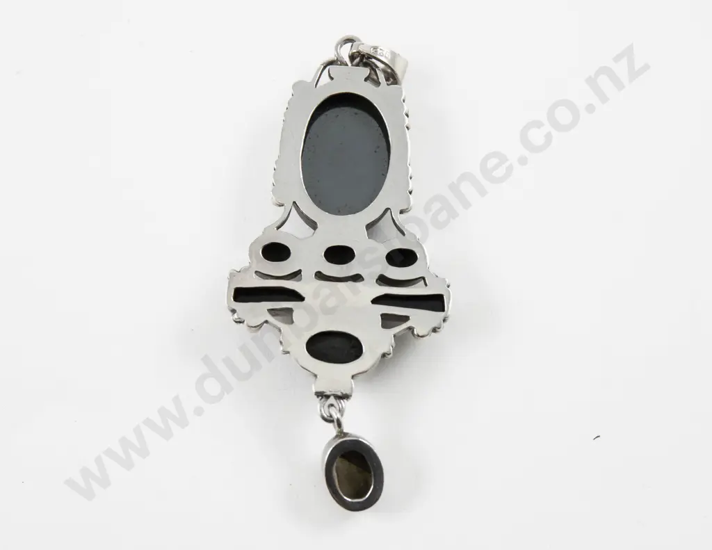 Shankari (Indonesia) Handmade S/S Semi Precious Gemstone Pendant Image 1++